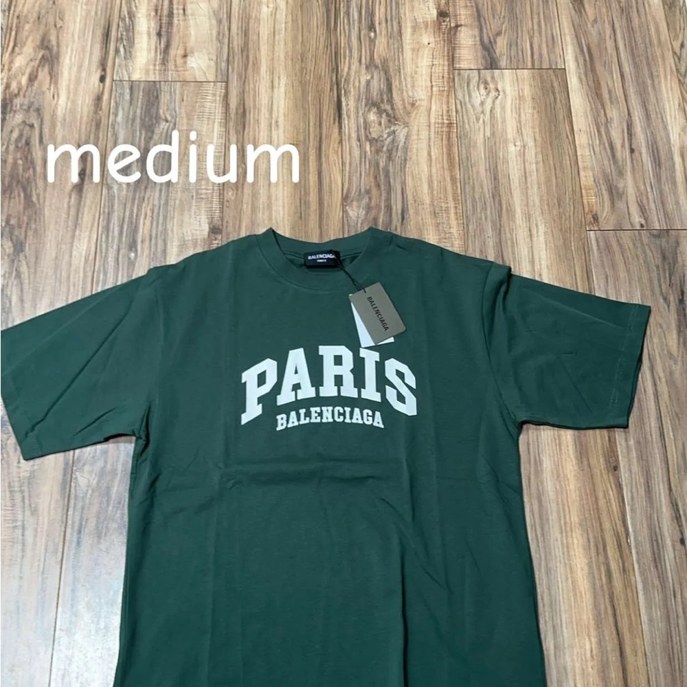 Balenciaga Green Men's Shirt